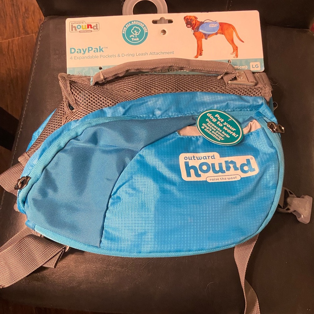 Outward Hound Blue DayPak Dog Backpack